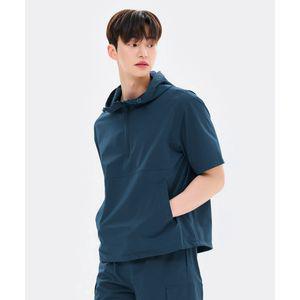 체이스컬트 [2Color ] U 스트레치 후드 아노락 반팔