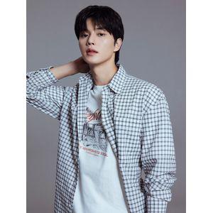폴햄 남성 시어서커 체크 긴팔 셔츠_PHG2WC1085