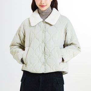 스파오 탈착 칼라 경량 퀼팅 재킷 (SPJAE4TG01-O)