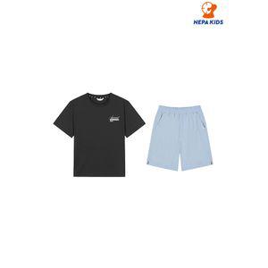 NEPA KIDS 네파키즈 공용 아이스크림 반팔 세트 KMD5952
