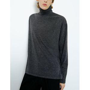 아노블리어 공용 로먼 터틀넥 티셔츠 [애쉬차콜] (AIF54A18LP-W)
