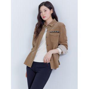 [지센] (2컬러) 피어로즈 코듀로이 보헤미안 셔츠 LCWSP992