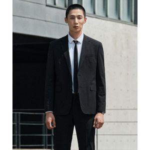 에스티코 Motion-Free 시그니처 수트_블랙 (슬림핏)_SSJUCB1SET