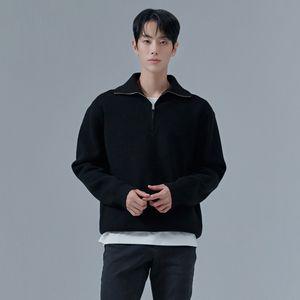 체이스컬트 남성 반집업 스웨터-CFRK5215D03