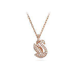 [본사정품] 스와로브스키 Iconic Swan 로즈골드 목걸이 XXS 5647555