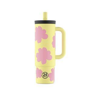 포커시스 [24bottles]24보틀 스트로우 컵 800ml 데이드리밍 옐로우 / 24B-2242