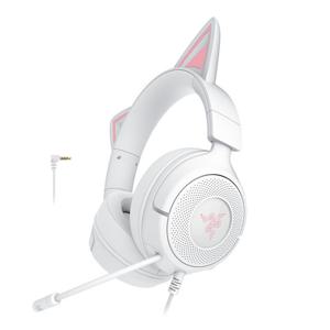 레이저 레이저코리아 Kraken Kitty V3 X White 게이밍 헤드셋