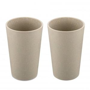 포커시스 [Koziol]코지올 커넥트 컵 350ml 2P 세트 네이처 샌드