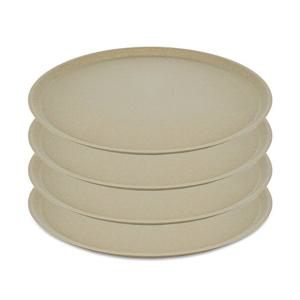 포커시스 [Koziol]코지올 커넥트 플레이트 255mm 4P 세트 네이처 샌드