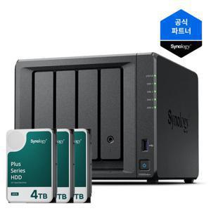 시놀로지 시놀로지 나스 DS925neo+ 4베이 [12TB] 4TBx3 HAT3300 NAS HDD 합본