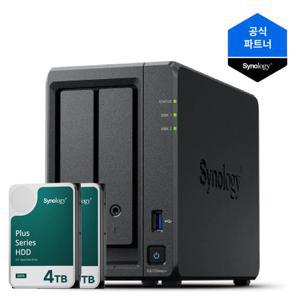 시놀로지 시놀로지 나스 DS725neo+ 2베이 [8TB] 4TBx2 HAT3300 NAS HDD 합본