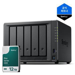 시놀로지 시놀로지 나스 DS1525neo+ 5베이 [12TB] 12TBx1 HAT3310 NAS HDD 합본