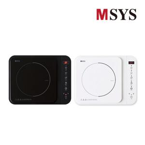 한샘MSYS 한샘 1구 인덕션 2종 블랙/화이트 프리스탠딩 원룸 캠핑 HM