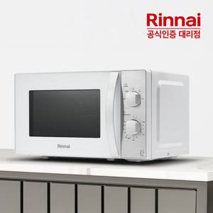 린나이 린나이 전자레인지 20L RMW-D201W 화이트 다이얼식 HM