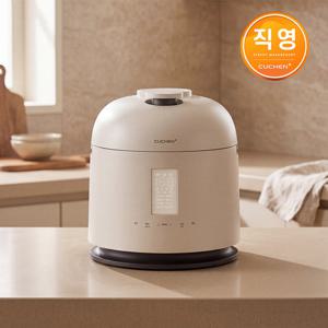 쿠첸 쿠첸 123 6인용 풀스테인리스 듀얼프레셔 저당 IH압력밥솥 CRT-XPD0630IEGW