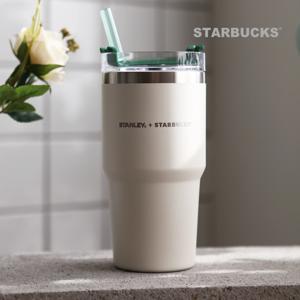 스탠리x스타벅스 DT켄처 크림 텀블러 591ml