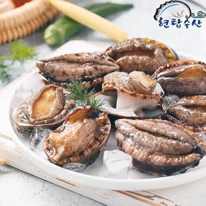 (수산대전20%쿠폰)[생산자직송]왕특대 완도 활전복 7-8미 1kg 산소포장+손질솔