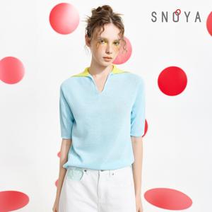 [SNOYA]스노야 26SS 린넨블렌디드 브리즈 세일러 홀가먼트 풀오버