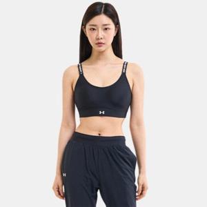 언더아머스포츠브라 RQD 1384123-001 여성 UA 인피니티 2.0 미드 스포츠 브라