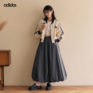 아디다스 벌룬 롱 스커트 여성 볼륨 버블 치마 KC8088