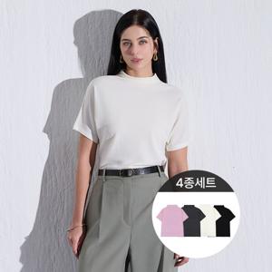 모크넥플리츠풀오버4종세트