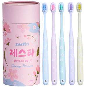 [행사]제스타 울트라 소프트 칫솔 체리블러썸 에디션 15개입 + 딥클린 칫솔 2개증정