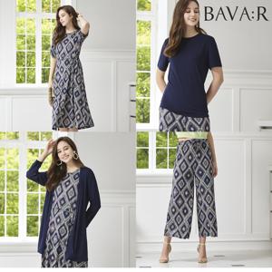 [BAVA:R] 바바르 썸머 에스닉 패키지 4종 (가디건+티블라우스+팬츠+원피스)