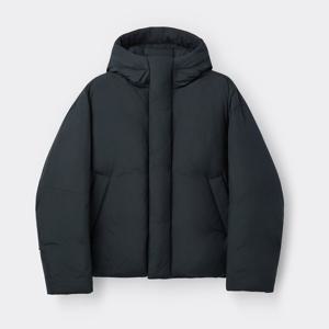 [커스텀멜로우] [역시즌 특별전] 블랙 후드 숏 다운 자켓 C9UAW25811BKX C9UAW25811BKX
