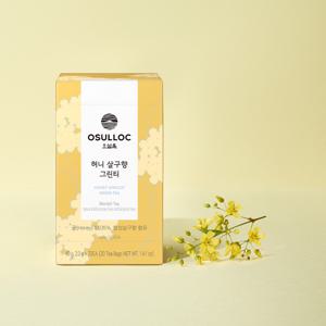 오설록 허니 살구향 그린티 20입 티백