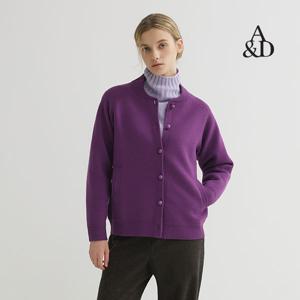 [AnD] 에이앤디 26FW 보머 니트 자켓 1종