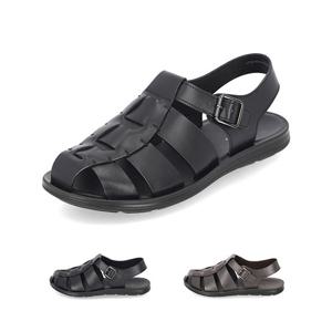 [정상가 129,000원] 엘칸토 남성 피셔맨 샌들 2cm LCMW00M326