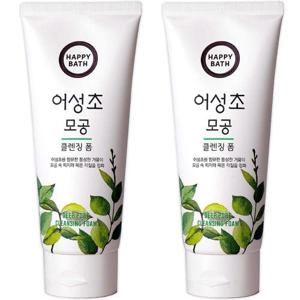 [셀럽하우스]해피바스 MTFPXHLP 어성초 모공 클렌징폼 200gx2개