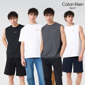 [CK스포츠] 26SS 남성 슬리브리스 3종+반팔티셔츠 1종