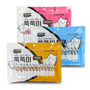 테비 쭉쭉이 고양이간식 10g x 20개