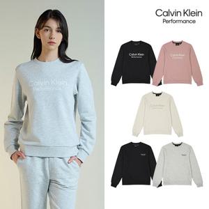 ★텐텐★[캘빈클라인] 2style 로고 맨투맨 여성 택1