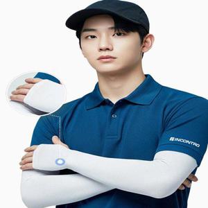 [인콘트로]인콘트로 UV차단 시크릿 골프 손등 쿨 팔토시 양손세트 UNQ