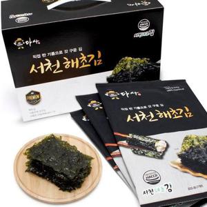 [QN3W1X5X_58]맛있는 서천김 가정용 전장김 20g 10봉