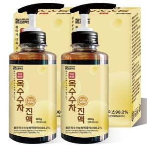 [조은약초] 더 편한 볶은 옥수수차 진액 560g x 2박스(총 1120g)