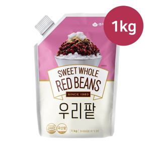 [화과방] 우리팥1kg (파우치형) / 국산팥 팥빙수재료 여름간식 대두식품
