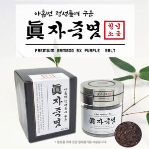 [청년소금] 9번 정성으로 구운 자죽염 고체형 (300g) x 2병