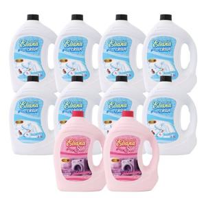 엘리아나 클린 끝장세제 2.5L 8개+섬유유연제 2개