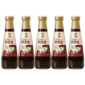 [CJ제일제당]백설 프리미엄 매운굴소스 350g x5개