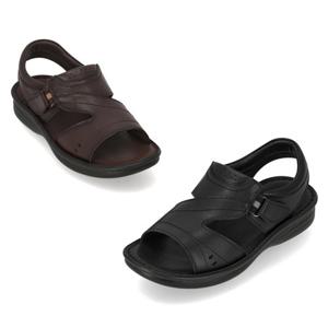 [정상가 159,000원] 엘칸토 남성 웨빙포인트 컴포트 샌들 3cm LCMW57M626