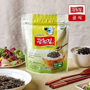 [광천김]바삭바삭 모둠/야채 김자반 40g x 10봉