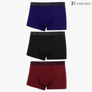 [제임스딘]제임스딘 남자팬티 드로즈팬티 사각 스판 편한 즈로즈 3종 세트