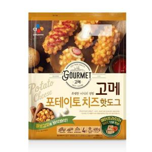 씨제이 고메 포테이토 치즈 핫도그 400G x 1개 200048