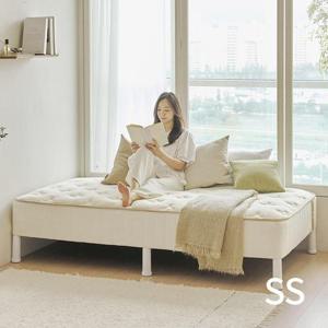 아씨방가구 에이셀 오가닉 독립스프링 매트리스 일체형 침대 SS