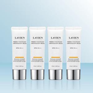 LAVIEN 퍼펙트 유스 EGF 앰플 선크림 50ml x 4개 / iuy