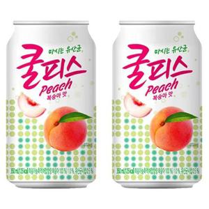 동원 쿨피스 복숭아맛 350ml x  24캔