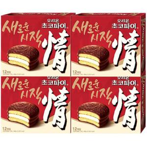 오리온 초코파이 정 468g x 4개